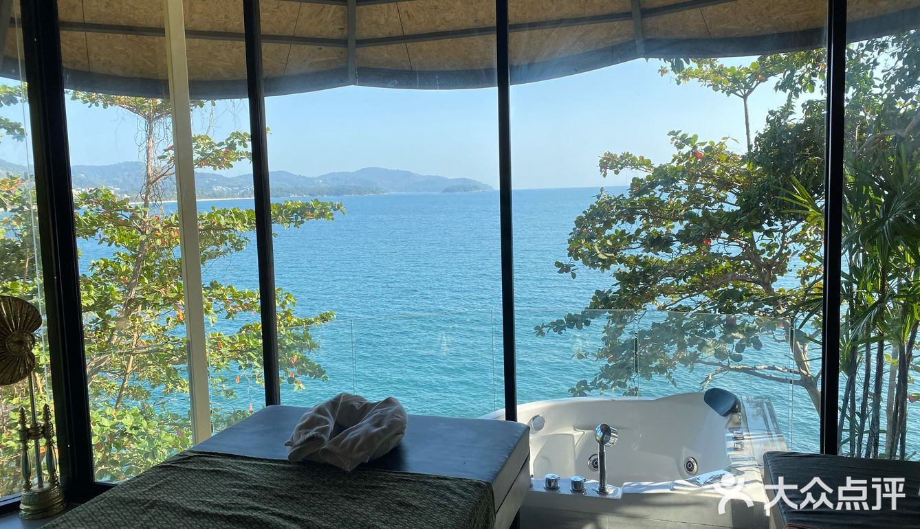 边做spa边看海，值得一来