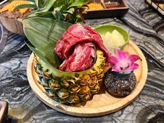 巨无菠萝牛肋条-井上和牛烤肉(大润发店)