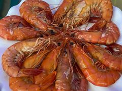 白灼九节虾98一斤-明记海鲜美食老字号(明记总店)