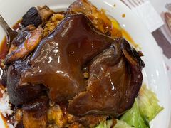 古法肘子扣稻香村米饭-南山鲜虾面·活鲜小馆·海味大连菜(南山总店)