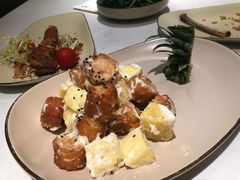 菠萝油条虾-鹿港小镇(悠唐店)