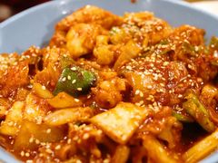 泡菜炒鱿鱼-쌍화점 霜花店·朝鲜族料理(徐家汇店)