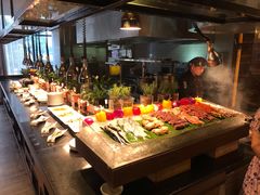 自助取餐区-OPEN開全日自助餐厅·西餐·海鲜(佛山希尔顿酒店)