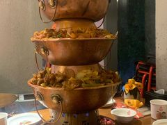 霸气双层炭火蛙-炉小二铜锅牛蛙•川湘菜(三里屯店)