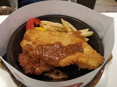 板煎鸡扒拼炸深海鱼柳-Red Rice米饭主题餐厅(荔枝角店)