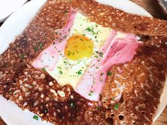 巴黎火腿鸡蛋芝士蘑菇可丽饼-RAC BAR(安福路店)