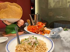 葱油拌面-吴越荣记苏州菜·松鼠桂鱼(月光码头店)