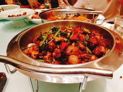 干锅肥肠鸡-味道名厨(林州地方特色菜▪光远店)