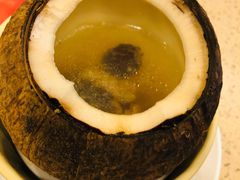 椰子炖竹丝鸡汤-点都德(聚福楼店)