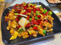 辣炒牛蛙-潮十三潮汕砂锅粥(高新四路大都荟店)