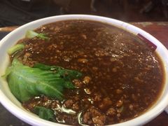 炸酱菠菜面-老陈婆手工面庄