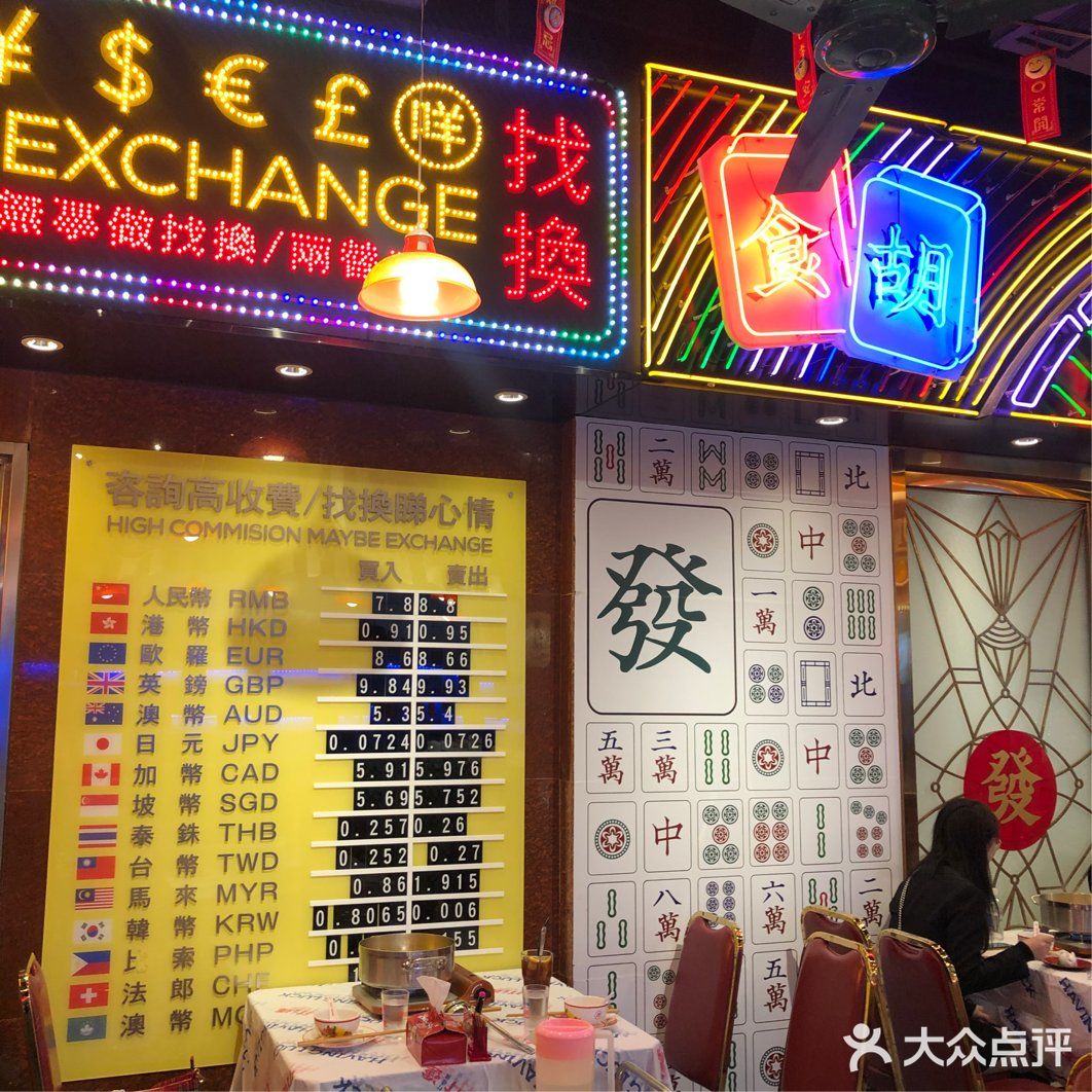 每个角落都是不同的香港特色店铺装饰