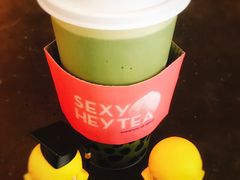 黑糖波波(抹茶)-喜茶(上海打浦桥日月光gelato lab+店)
