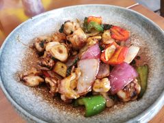 紫苏酱爆墨鱼嘴-盏簋品味馆(沙溪店)