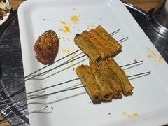 烤豆皮菜卷-三个大叔东北烧烤·砂锅菜(西三旗店)