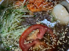 -吉林延边牛肉汤饭，大冷面