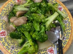 西兰花扒草菇-砂锅居(西四店)