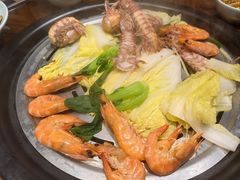 招牌雪菜蒸中黄花鱼-三个渔夫·蒸汽海鲜(万德大厦店)