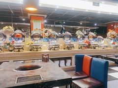大堂-星海汇海鲜自助烤肉火锅(百大店)