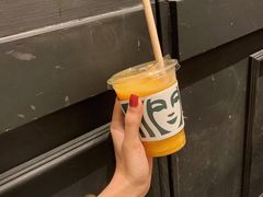 芒果西番莲果茶星冰乐-星巴克臻选(威海威高广场店)