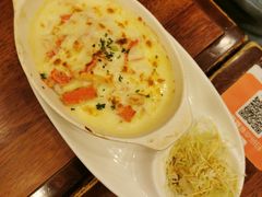 招牌西西里肉酱芝士烤饭-玛格萝妮比萨屋(四平店)