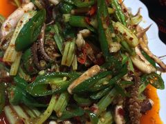 爆炒鱿鱼丝-北京大学深圳研究生院-燕园2食堂