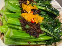 梅干菜牛肉酱蒸菜心-喜记顺德菜(南昌万象城店)