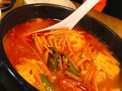 韩式嫩豆腐汤-富乐满韩国正宗炸鸡韩国料理(虹泉路店)