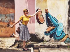 -槟城街头艺术街区