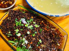 热拌土鲫鱼-人和水上飘(第一家店)