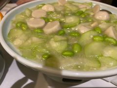 丝瓜烩鱼蛋-肆月河豚·新淮扬(金融街店)
