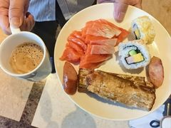 -大中华希尔顿酒店-念自助餐·海南美食·三文鱼
