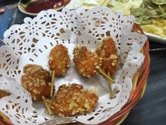 炸牙签肉-黄师奶甜品店