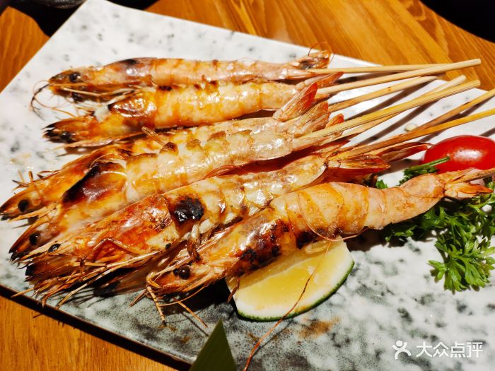 盐烤阿根廷红虾