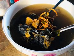 辣木叶虫草花竹丝鸡竹筒汤-竹泉农庄·竹筒饭(从化店)