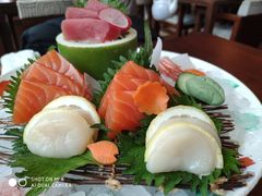 三文鱼刺身-Tsuru鹤日本料理(静安香格里拉店)