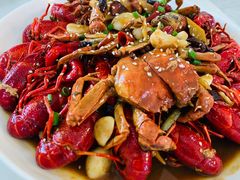 -七的湖·晚芳亭·阳澄湖农家菜·大闸蟹(莲花岛店)