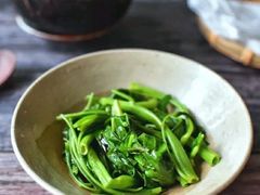 白灼空心菜-香山湖渔家大院
