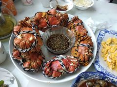 -七的湖·晚芳亭·阳澄湖农家菜·大闸蟹(莲花岛店)
