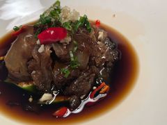 秋葵浸海蜇-同庆楼(金宝汇店)