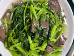 青菜鸭血-小本鸡饭店(滨江白马湖店)