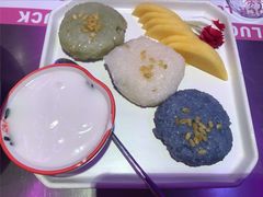 三色香芒糯米飯-新越盏·东南亚料理(捷登都会店)