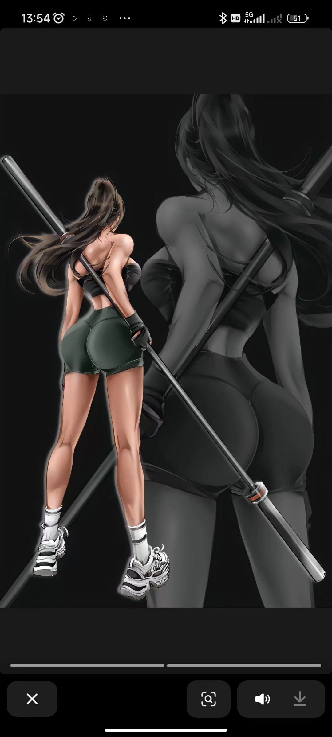 健身女神秀线条