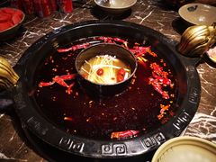 -渝大狮毛肚老火锅(遂宁万达店)
