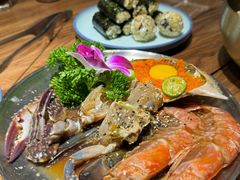 -明洞阿姨·韩式酱蟹烤肉·创意料理(三元桥店)