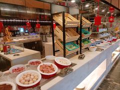 自助取餐区-万达瑞华酒店美食汇自助餐厅(楚河汉街店)