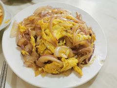 圆葱炒蛋-龙福祥餐馆