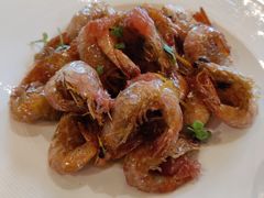 油爆柚子元宝虾-上海皇廷花园酒店·御宴中餐厅