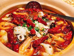 海鲜毛血旺-船歌·鱼水饺青岛菜(闽江二路店)