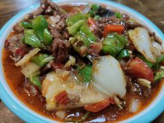 -歹歹的加个面过油肉拌面